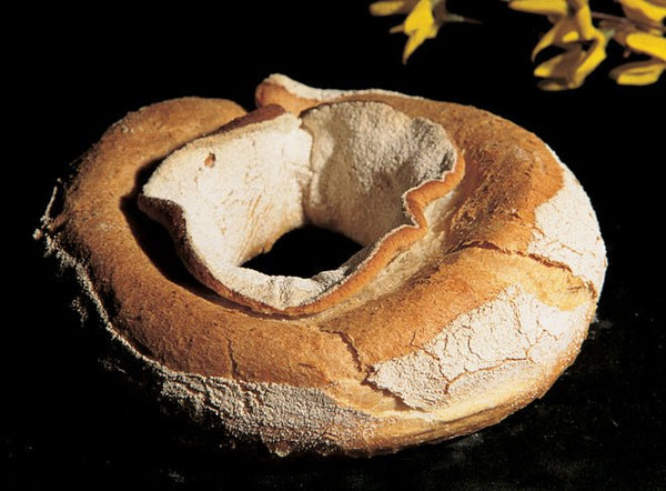 Matfer Bourgeat BANNETON LINEN LINED BASKET CROWN SHAPED 12 1/2" 118522 - iFoodservice Online