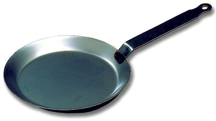 Matfer Bourgeat Black Steel Crêpe Pan Round 9 1/2" (62034) - iFoodservice Online