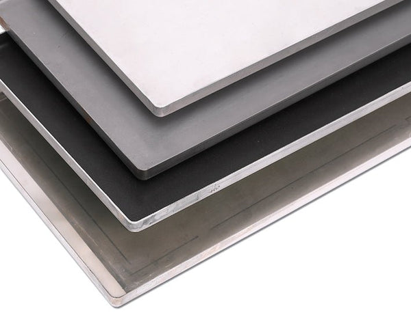 Matfer Bourgeat Blue Steel Baking/Oven Sheet, 25" X 17 3/4" (310104) - iFoodservice Online