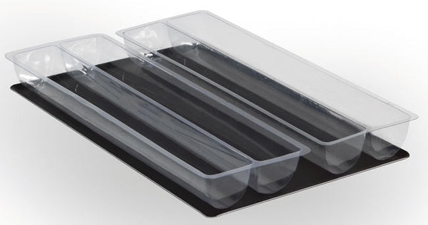 Matfer Bourgeat Buche Cake Mold 22 1/2" Pack of 10 (362004 ) - iFoodservice Online