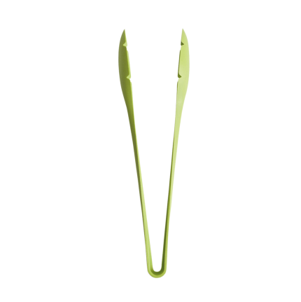 Matfer Bourgeat "Cafeteria" Tongs Lime Green 9 7/8" (650194) - iFoodservice Online