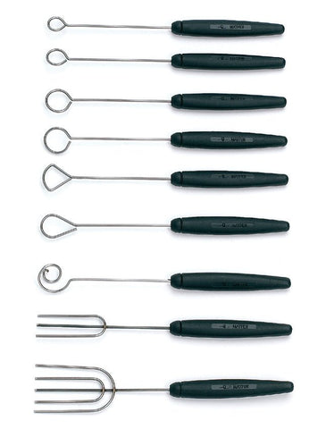 Matfer Bourgeat Chocolate Fork, Round Spit, 13/16" (262017) - iFoodservice Online