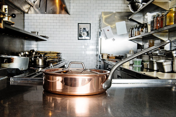 Matfer Bourgeat Copper Lid, 11"(365028) - iFoodservice Online