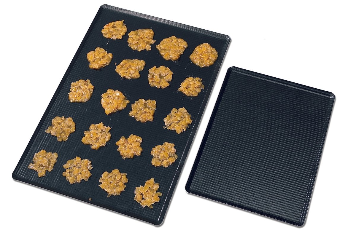 Matfer Bourgeat Exal® Aluminum Embossed Baking/Oven Sheet Nonstick, 23 3/4" X 15 3/4" (310212) - iFoodservice Online