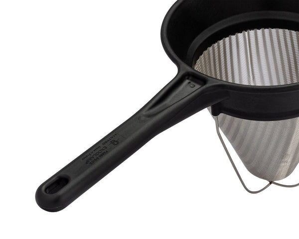 Matfer Bourgeat Exoglass Bouillon Strainer 8" Master Case (12 Pieces) 017360MC - iFoodservice Online
