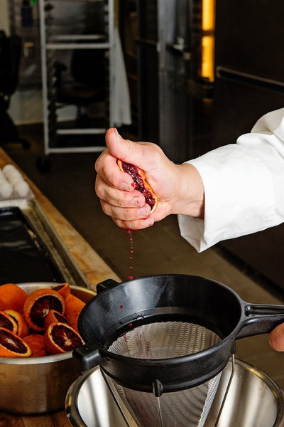 Matfer Bourgeat Exoglass Bouillon Strainer/Chinois, 8" (017360) - iFoodservice Online