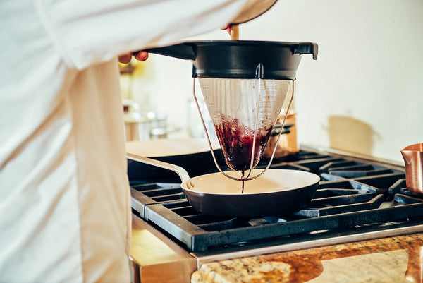 Matfer Bourgeat Exoglass Bouillon Strainer/Chinois, 8" (017360) - iFoodservice Online