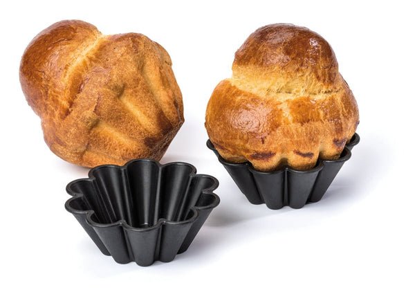 Matfer Bourgeat EXOGLASS® BRIOCHE MOLD 3" (Pack of 12) 345234 - iFoodservice Online