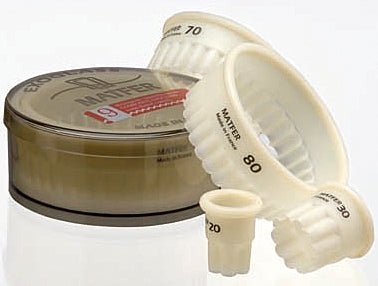 Matfer Bourgeat Exoglass® Pastry Cutter Set Fluted Pack of 9 (150101) - iFoodservice Online