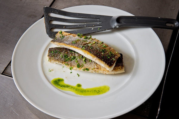 Matfer Bourgeat Exoglass Pelton Spatula Black (112419) - iFoodservice Online