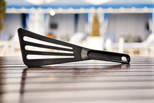 Matfer Bourgeat Exoglass Pelton Spatula Black (112419) - iFoodservice Online