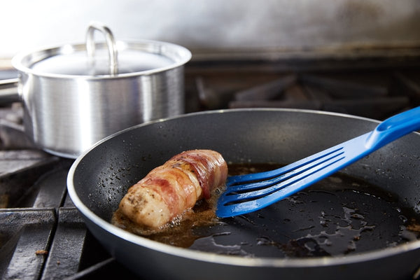 Matfer Bourgeat Exoglass® Pelton Spatula Blue (112421) - iFoodservice Online