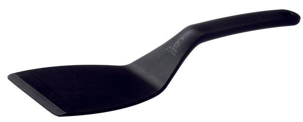 Matfer Bourgeat Exoglass® Plain Pelton Spatula, Black 112429 - iFoodservice Online