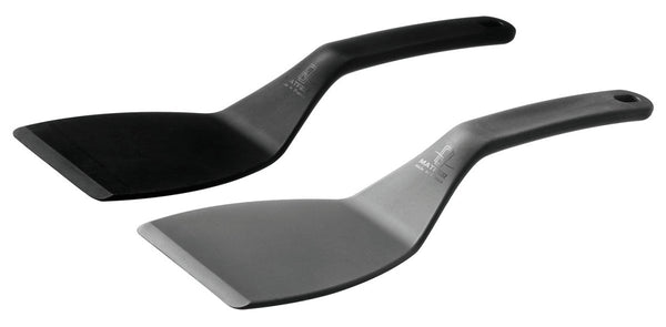 Matfer Bourgeat Exoglass® Plain Pelton Spatula, Grey 112430 - iFoodservice Online