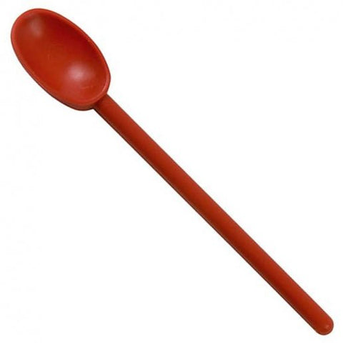 Matfer Bourgeat Exoglass® Spoon, Red, 11 7/8" 113332 - iFoodservice Online