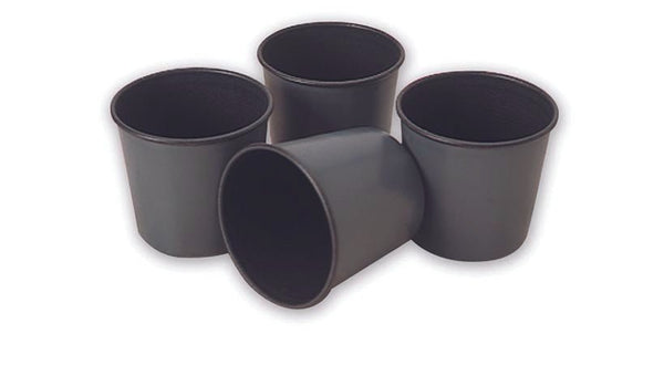 Matfer Bourgeat Exopan Steel Baba Molds, Nonstick, 2 1/2", Pack of 6 (331595) - iFoodservice Online