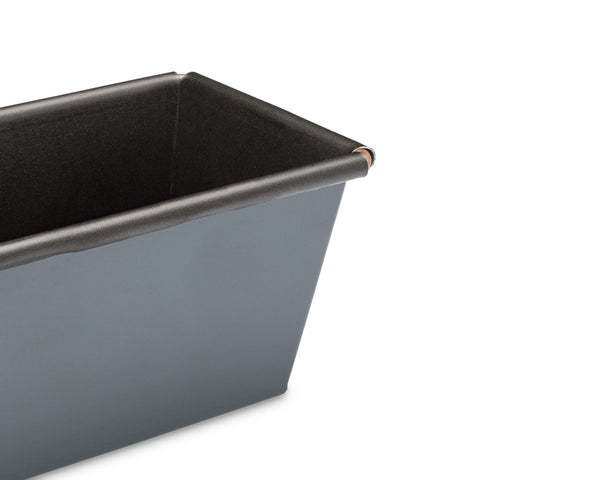 Matfer Bourgeat Exopan Steel Bread Mold/Loaf Pan Nonstick Flared 6 1/3"x2 1/2" (331094) - iFoodservice Online