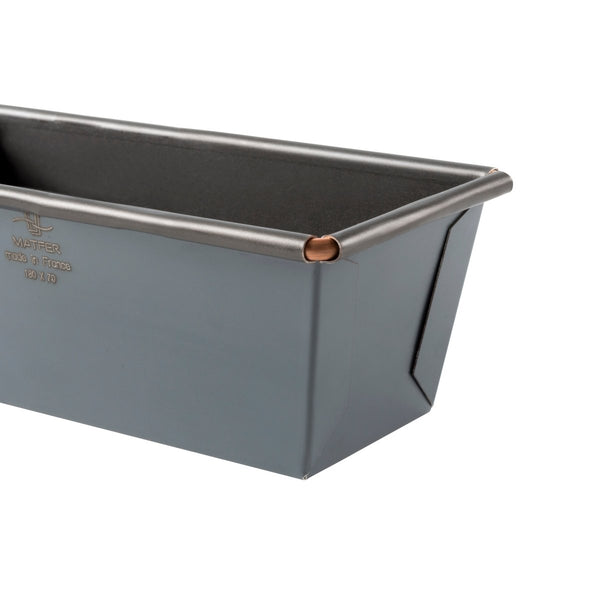 Matfer Bourgeat Exopan Steel Bread Mold/Loaf Pan Nonstick Flared 6 1/3"x2 1/2" (331094) - iFoodservice Online