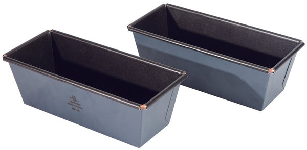 Matfer Bourgeat Exopan Steel Bread Mold/Loaf Pan Nonstick Flared 6 1/3"x2 1/2" (331094) - iFoodservice Online