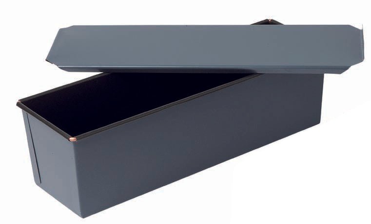 Matfer Bourgeat Exopan Steel Long Bread Mold/Loaf Pan Nonstick 15 3/4"x4" (341641) - iFoodservice Online