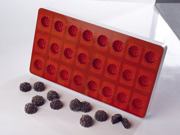 Matfer Bourgeat Fruit Jelly Flexible Raspberry Mold (339013) - iFoodservice Online