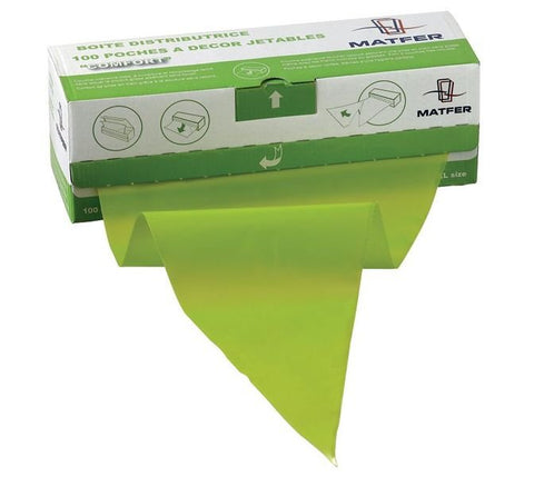Matfer Bourgeat Heavy Duty Disposable Pastry Bags 23 1/4" Pack of 10(165010) - iFoodservice Online
