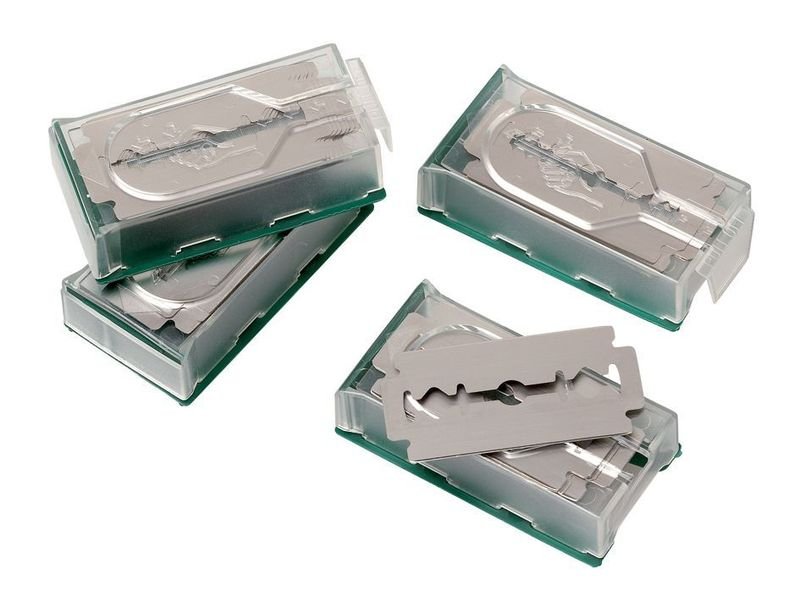 Matfer Bourgeat Lam'plus Baker's Blade/Bread Lame Blades, ( Pack of 40 ) 120035 - iFoodservice Online