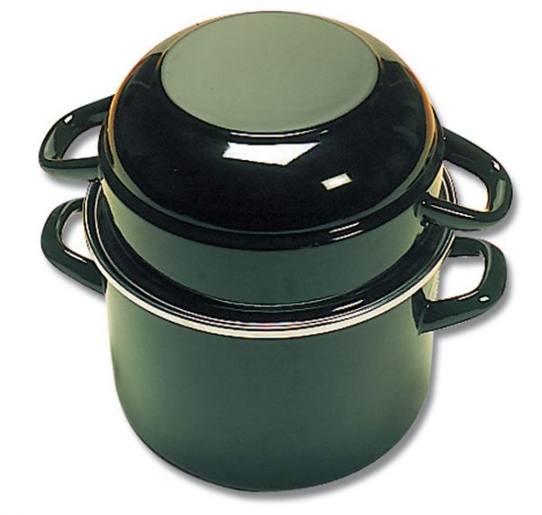 Matfer Bourgeat Mussel Pot With Lid for Empty Shells 7 3/4" (070973) - iFoodservice Online