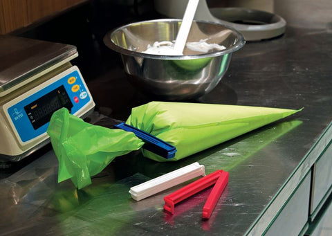 Matfer Bourgeat Pastry Bag Clips Pack of 3(169003) - iFoodservice Online