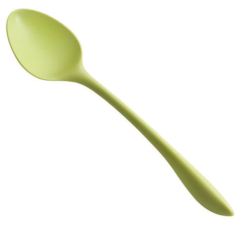 Matfer Bourgeat Plain Serving Spoon Lime Green 11 7/8" 650190 - iFoodservice Online