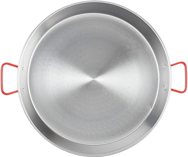 Matfer Bourgeat Polished Steel Paella Pan 27 1/2" (071050) - iFoodservice Online