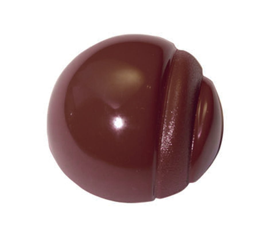 Matfer Bourgeat Polycarbonate Striped Half Circles Mold (380163) - iFoodservice Online