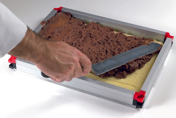 Matfer Bourgeat STACKABLE MOUSSE FRAME - BLACK 23 3/4" (20 MM) 370109 - iFoodservice Online