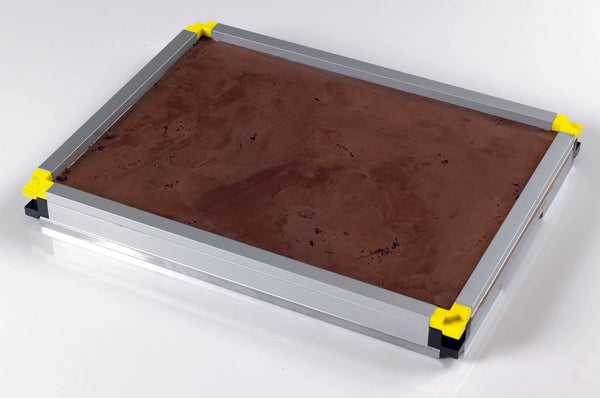 Matfer Bourgeat Stackable Mousse Frame Set 14 1/2" X 10 3/4"(Includes 1 Sheet and 3 Frames) (370102) - iFoodservice Online