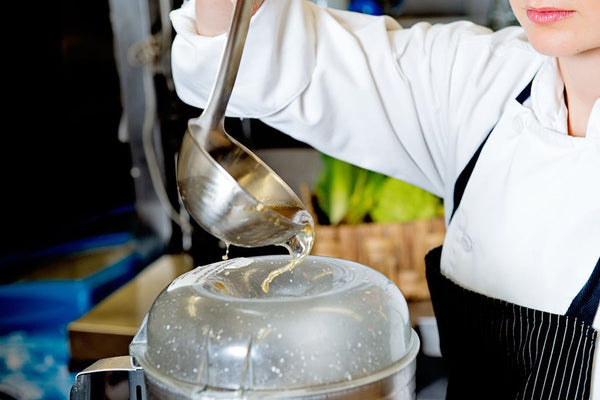 Matfer Bourgeat Stainless Steel Ladle 2 3/8" (112021) - iFoodservice Online