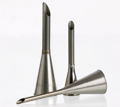 Matfer Bourgeat Stainless Steel Pastry Filling Tube Set, Set Of 3 (167532) - iFoodservice Online