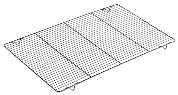 Matfer Bourgeat Stainless Steel Wire Grid With Feet 23 2/3” X 15 3/4” (312212) - iFoodservice Online