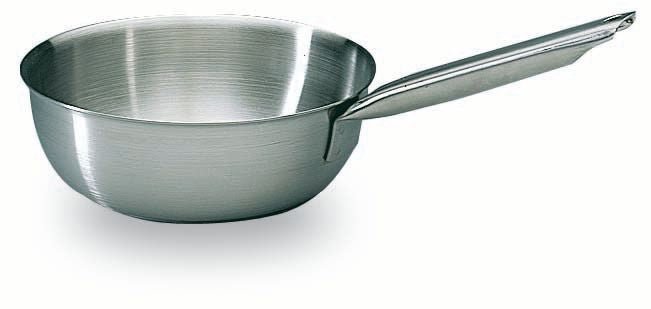 Matfer Bourgeat "Tradition" Flared Saute Pan Without Lid 7 7/8" (686520) - iFoodservice Online