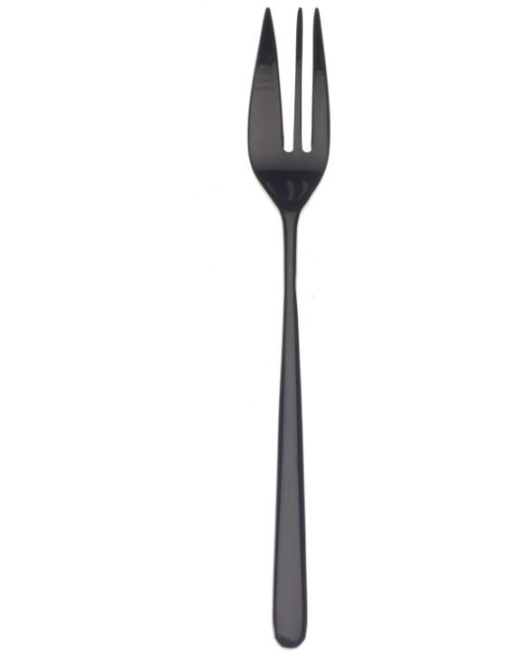 Mepra Cake/Oyster Fork Linea Oro Nero (Pack of 12) 10871115 - iFoodservice Online