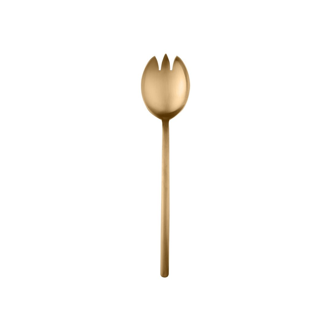 Mepra Due Serve Salad Fork Ice Oro (Pack of 12) 10801123 - iFoodservice Online