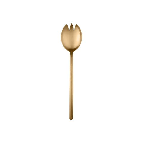 Mepra Due Serve Salad Fork Ice Oro (Pack of 12) 10801123 - iFoodservice Online
