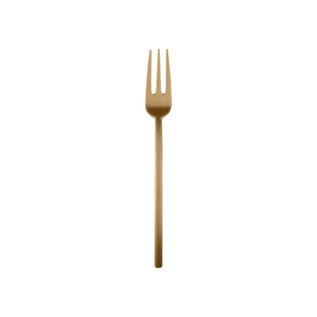Mepra Due Serving Fork "Ice Oro" (Pack of 12) 10801111 - iFoodservice Online
