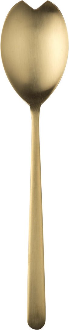 Mepra Salad Spoon Linea Ice Oro (Pack of 12) 10811122 - iFoodservice Online