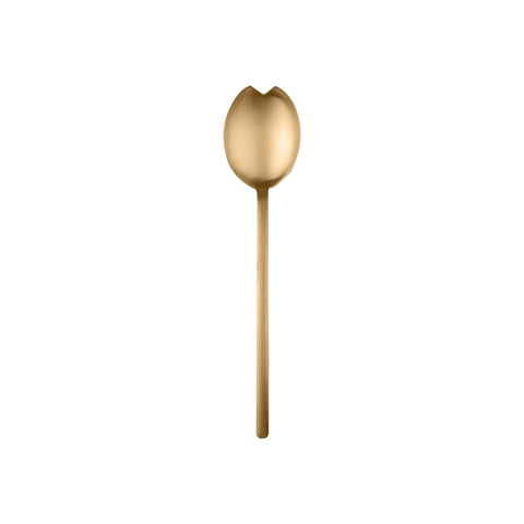 Mepra Serve Due Salad Spoon Ice Oro (Pack of 12) 10801122 - iFoodservice Online