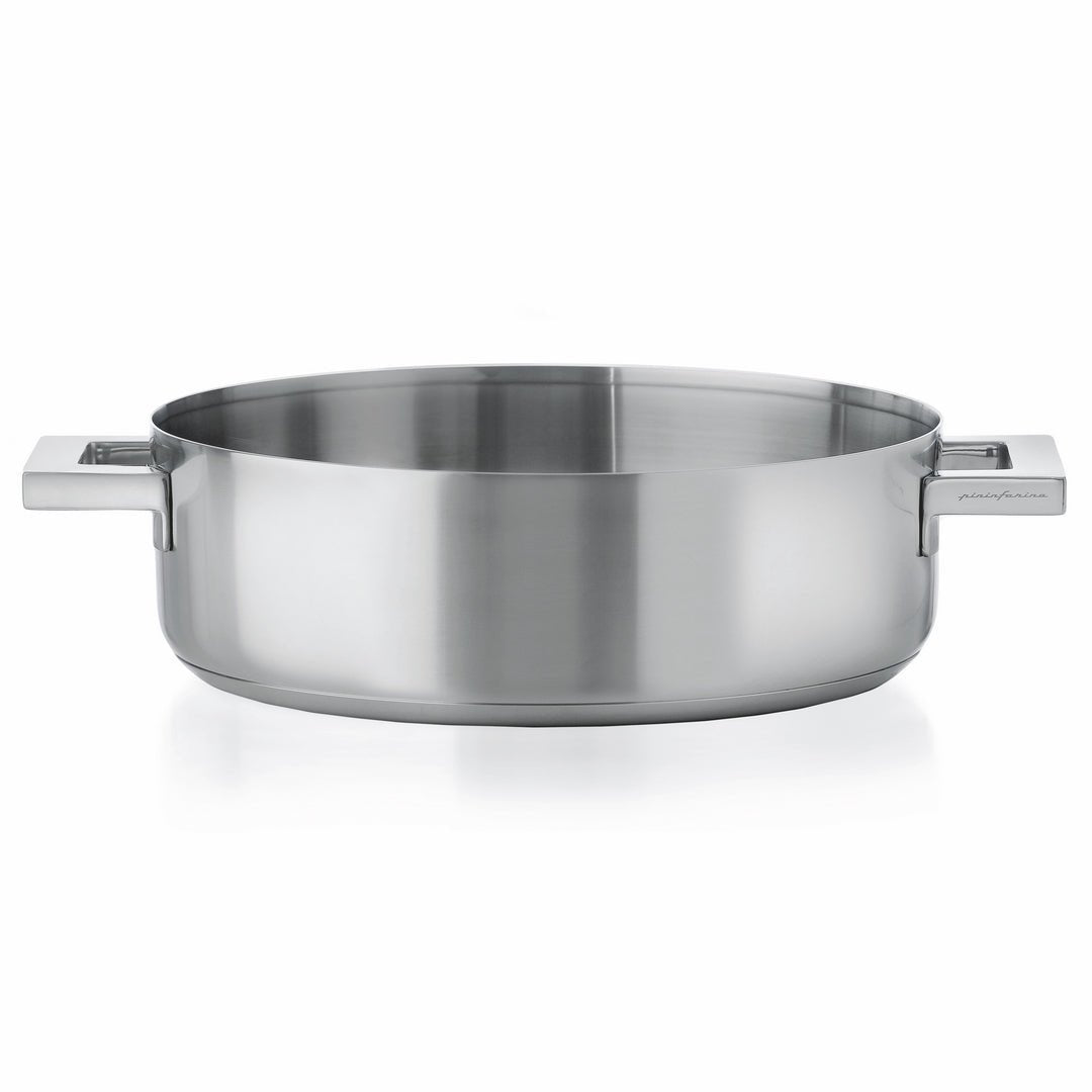 Mepra Stile By Pininfarina Low Casserole 2 handles 5.0 qt 30203132 - iFoodservice Online