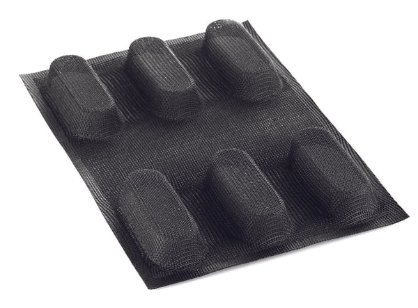 SILIKOMART AIR PLUS 03 - SET 4 PZ SILICONE MOULD N.6 MINI PLUM CAKE 40X95 H 25 MM (Pack of 10) - iFoodservice Online
