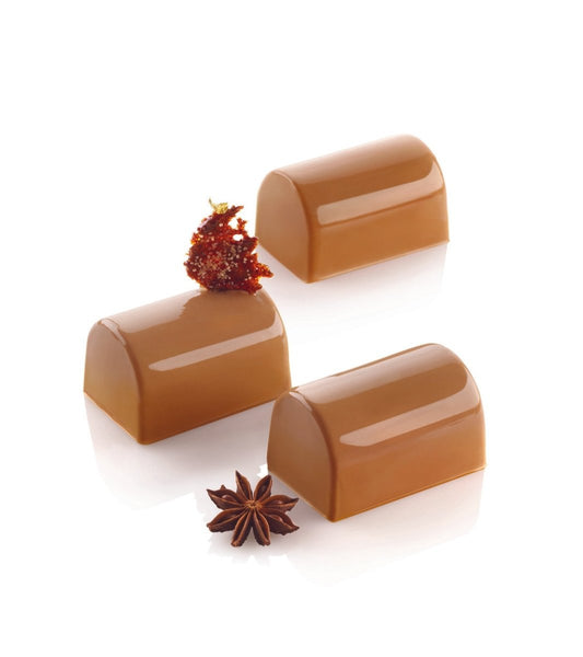 SILIKOMART CURVE BÛCHETTE 140 - SILICONE MOULD 75X50 H 46 MM (pack of 10) - iFoodservice Online