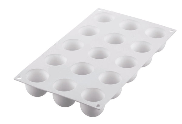 SILIKOMART CURVE DOME 40 - SILICONE MOULD N.15 DOME ø40 H 40 MM (Pack ok 10 ) - iFoodservice Online