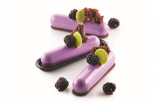 Silikomart Curve Fingers 75 - Silicone Mould 130x27 H 27 Mm + 10 Trays + Cutter (Pack of 10) CURVE FINGERS75 - iFoodservice Online