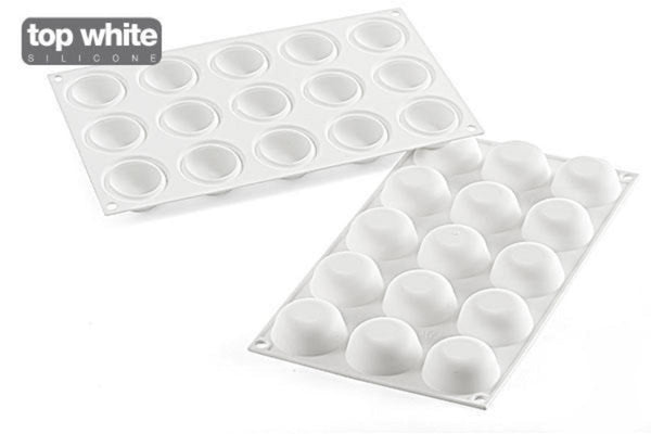 SILIKOMART CURVE GLOBE 26 - SILICONE MOULD ø45 H20 MM (Pack ok 10 ) CURVE GLOBE26 - iFoodservice Online